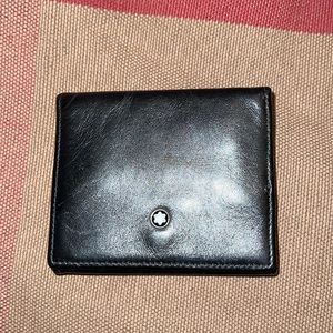 Genuine Leather Mont Blanc Coin Purse